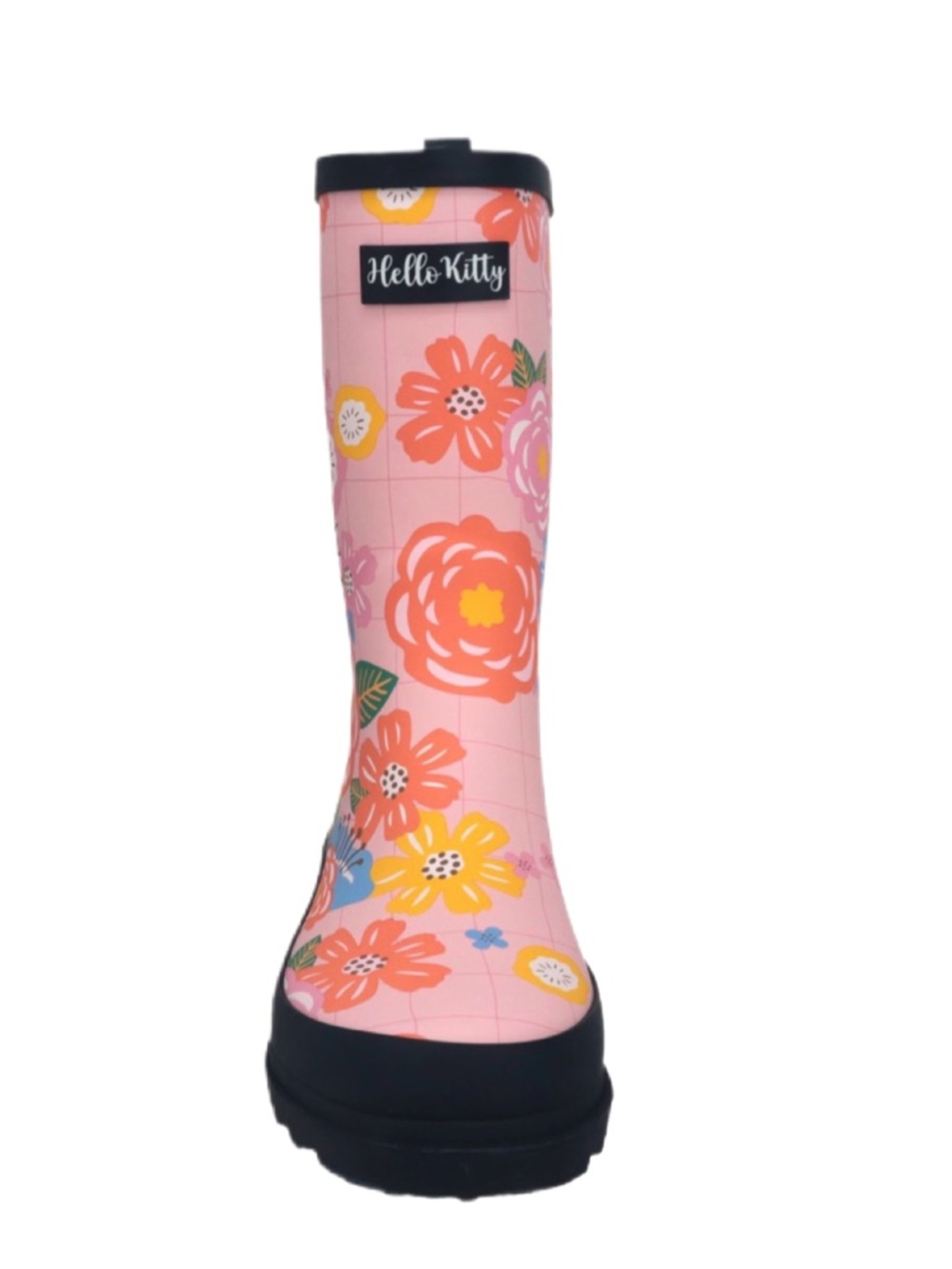 Hello Kitty Floral Pink Rain Boots 10 - Picture 3 of 5